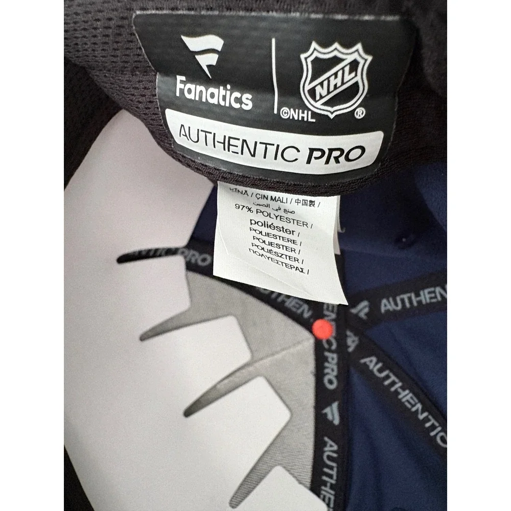 NWT Fantatics Washington Capitals  Authentic Pro Podium Draft Hat - OSFM - Navy